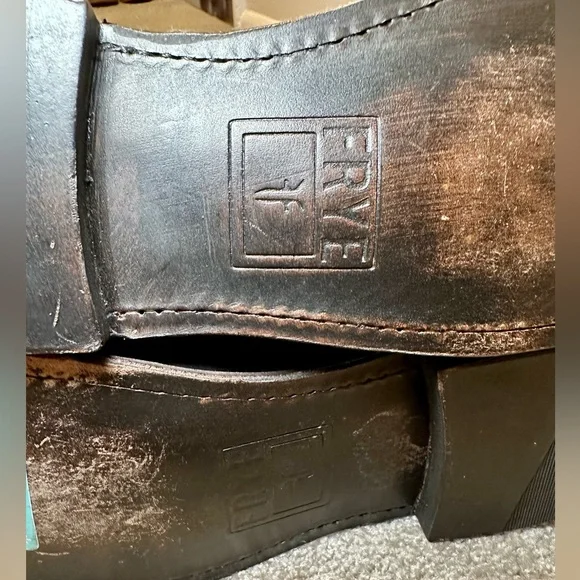 NWT Frye Paige tall boots in dark brown size 8